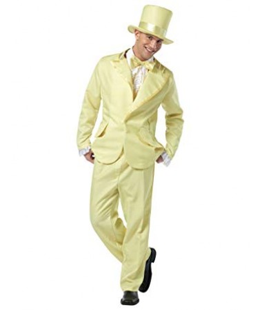 Yellow Funky Tux ADULT HIRE